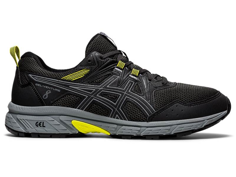 Sapato Para Trilha Asics GEL-VENTURE 8 Homem Pretas, 7978A613.285